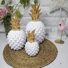 *آناناس طلائی دکوری