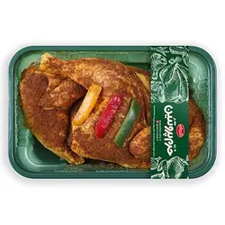 جوجه بریان دو تکه زعفرانی