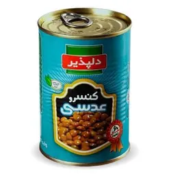 کنسرو عدسی دلپذیر 420 گرمی