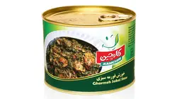 کنسرو قورمه سبزی کامچین 480 گرمی