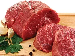 گوشت ران گوسفندی تازه(با دنبه)
