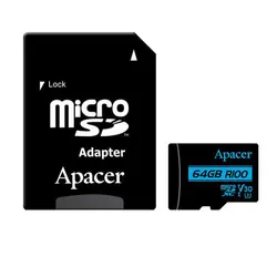 کارت حافظه اپیسر مدل V30 ظرفیت 64 گیگابایت به همراه آداپتور SD