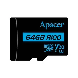کارت حافظه اپیسر مدل V30 ظرفیت 64 گیگابایت به همراه آداپتور SD