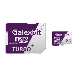 کارت حافظه گلکسبیت مدل Turbo+ ظرفیت 8 گیگابایت به همراه آداپتور