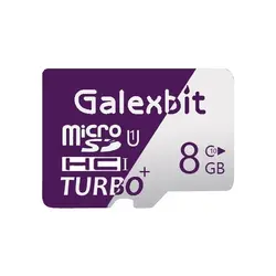 کارت حافظه گلکسبیت مدل Turbo+ ظرفیت 8 گیگابایت به همراه آداپتور
