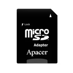 کارت حافظه اپیسر ظرفیت 64 گیگابایت به همراه آداپتور SD