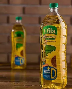 روغن آفتابگردان غنی شده اویلا