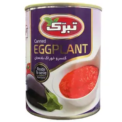 کنسرو خوراک بادمجان تبرک