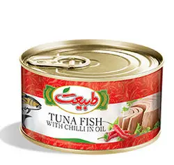 تن ماهی 180 گرمی فلفلی طبیعت