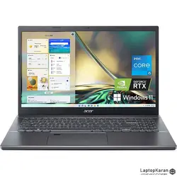 لپ تاپ ایسر مدل A515 پردازنده i5(1240P) رم 8GB حافظه 256GB SSD گرافیک 4GB - لپتاپ کاران