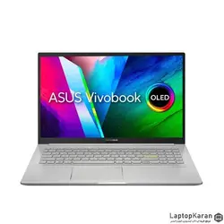 لپ تاپ 15.6 اینچی ایسوس مدل ASUS VivoBook K513EQ OLED پردازنده i5(1135G7) رم 8GB حافظه 256GB SSD + 1TB HDD گرافیک 2GB MX350 OLED - لپتاپ کاران