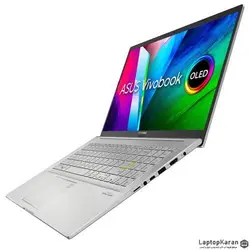 لپ تاپ 15.6 اینچی ایسوس مدل ASUS VivoBook K513EQ OLED پردازنده i5(1135G7) رم 8GB حافظه 256GB SSD + 1TB HDD گرافیک 2GB MX350 OLED - لپتاپ کاران