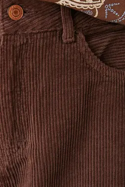شلوار کبریتی مام استایل زنانه قهوه ای کوتون Koton (ساخت ترکیه)