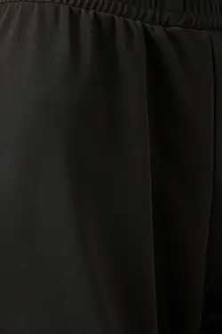 شلوار بگ جیب دار زنانه مشکی کوتون Koton (ساخت ترکیه)