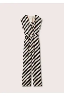 بیلرسوت راه راه کمربند جداشدنی زنانه مانگو MANGO (ساخت اسپانیا)