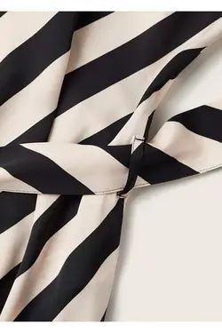 بیلرسوت راه راه کمربند جداشدنی زنانه مانگو MANGO (ساخت اسپانیا)