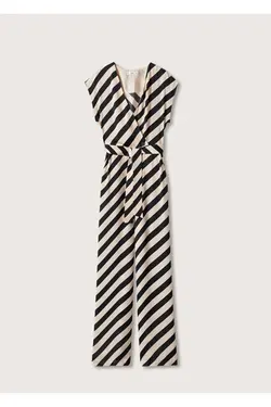 بیلرسوت راه راه کمربند جداشدنی زنانه مانگو MANGO (ساخت اسپانیا)