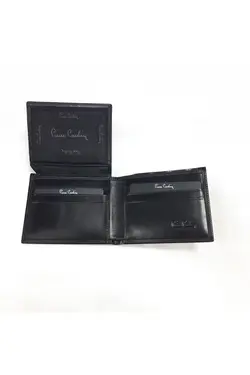 ست کت و شلوار چرمی مردانه مشکی پیر کاردین Pierre Cardin (ساخت فرانسه)