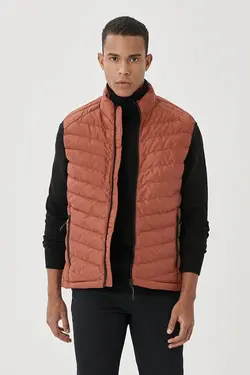 جلیقه یقه ایستاده مردانه قهوه ای آلتین ییلدیز Altinyildiz (ساخت ترکیه)