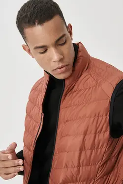 جلیقه یقه ایستاده مردانه قهوه ای آلتین ییلدیز Altinyildiz (ساخت ترکیه)