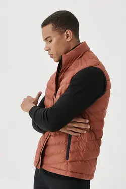 جلیقه یقه ایستاده مردانه قهوه ای آلتین ییلدیز Altinyildiz (ساخت ترکیه)