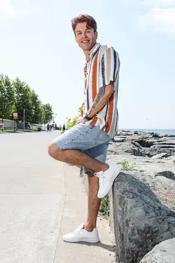 کفش اسپرت زیره ترمو ضد لغزش مردانه سفید جامپ Jump (ساخت ایالات متحده آمریکا)