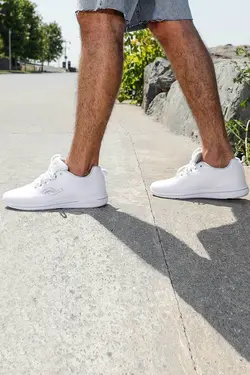 کفش اسپرت زیره ترمو ضد لغزش مردانه سفید جامپ Jump (ساخت ایالات متحده آمریکا)