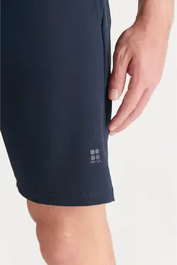 شلوارک راسته ساده جیب دار مردانه سرمه ای آوا Avva (ساخت ترکیه)