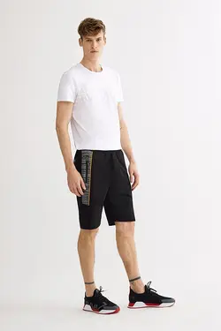 شلوار ورزشی مشکی راسته جیب دار آوا Avva (ساخت ترکیه)