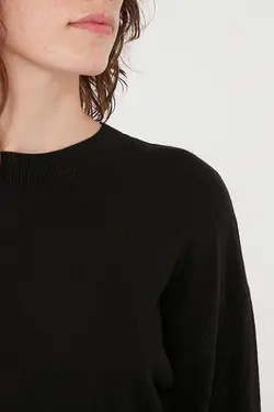 ژاکت بافتنی مشکی زنانه  ماوی Mavi (ساخت ترکیه)