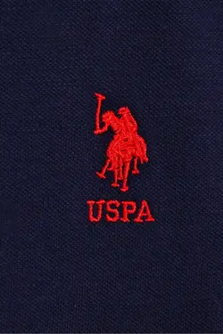 تی شرت یقه پولو با طرح کاکتوس پسرانه سرمه ای یو اس پولو US Polo (ساخت ترکیه)