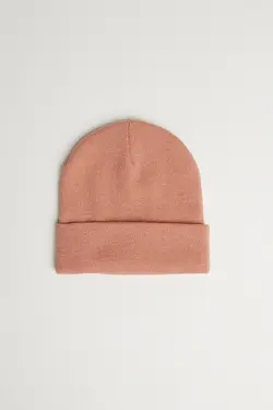 کلاه بافت اسپرت مردانه صورتی برشکا Bershka (ساخت اسپانیا)