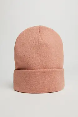 کلاه بافت اسپرت مردانه صورتی برشکا Bershka (ساخت اسپانیا)