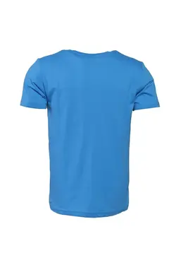 تی شرت بافتنی ورزشی مردانه آبی هومل Hummel (ساخت دانمارک)