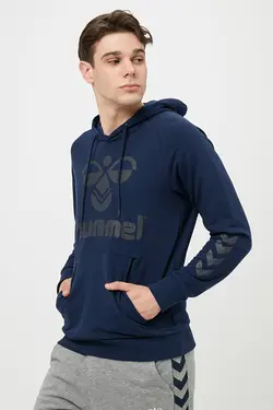 هودی مردانه بافتنی آستین بلند هملمارونی آبی هومل Hummel (ساخت دانمارک)
