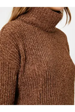 ژاکت بافتنی قهوه ای زنانه از برند  کوتون Koton (ساخت ترکیه)