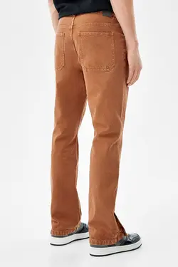 شلوار گشاد مردانه رنگ شتری برشکا Bershka (ساخت اسپانیا)