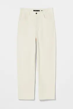 شلوار گشاد 5 جیب مردانه رنگ قهوه ای برشکا Bershka (ساخت اسپانیا)