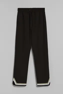 شلوار بسکتبال گشاد مردانه رنگ مشکی برشکا Bershka (ساخت اسپانیا)