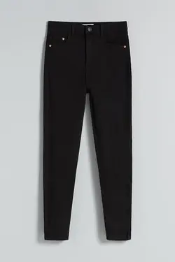 شلوار جذب زنانه رنگ ذغالی برشکا Bershka (ساخت اسپانیا)