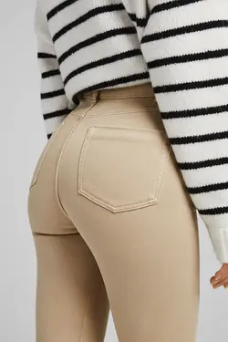 شلوار جذب زنانه رنگ کرم برشکا Bershka (ساخت اسپانیا)