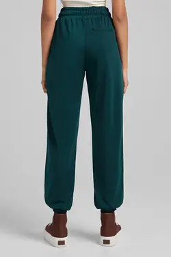 شلوار جاگر خط دار زنانه رنگ سبز برشکا Bershka (ساخت اسپانیا)