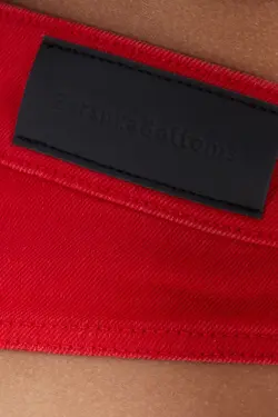 شلوار پالازو دمپا گشاد زنانه رنگ سرخابی برشکا Bershka (ساخت اسپانیا)