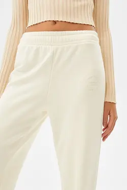 شلوار نخی جاگر زنانه رنگ سفید برشکا Bershka (ساخت اسپانیا)