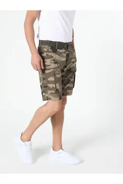 شلوارک مردانه خاکی طرح ارتشی  کالینز Colin’s (ساخت ترکیه)