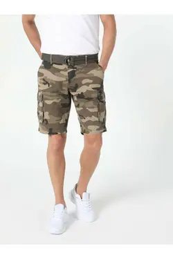 شلوارک مردانه خاکی طرح ارتشی  کالینز Colin’s (ساخت ترکیه)