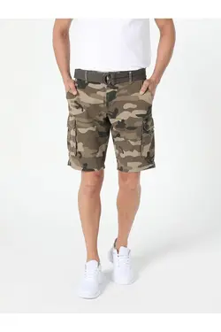 شلوارک مردانه خاکی طرح ارتشی  کالینز Colin’s (ساخت ترکیه)