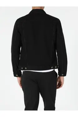 کت جین مردانه جیب دار رنگ مشکی  کالینز Colin’s (ساخت ترکیه)