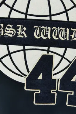 سویشرت کالج مردانه رنگ سرمه ای برشکا Bershka (ساخت اسپانیا)