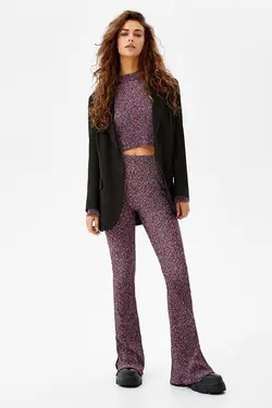 کت (مدل مردانه) زنانه رنگ مشکی برشکا Bershka (ساخت اسپانیا)